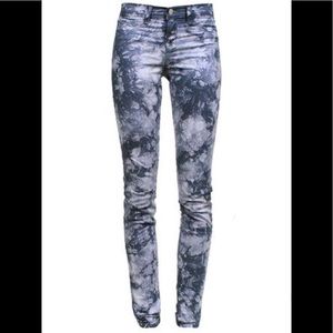 CLOSING SALE J Brand Tie Dye Skinny Jeans Sz 24
